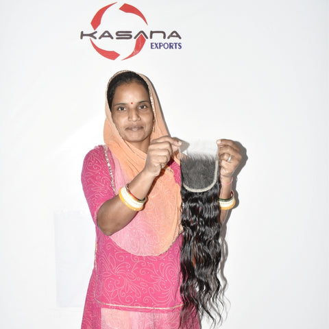 Swiss HD Closure 10" inches 4*4  piece