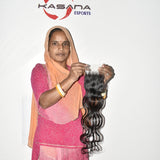 Swiss HD Closure 20" inches 4*4  piece