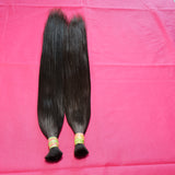 Straight Bulk hair 24" inches 1 bundle