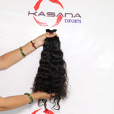 Curly Bulk hair 18" inches 1 bundle