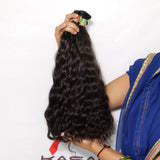 Curly Bulk hair 14" inches 1 bundle