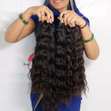 Curly Bulk hair 12" inches 1 bundle