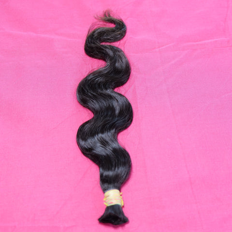 Bodywave Bulk hair 24" inches 1 bundle