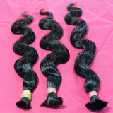Bodywave Bulk hair 12" inches 1 bundle
