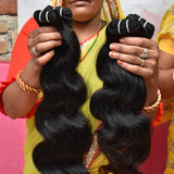 22" inches 1 bundle Bodywave hair